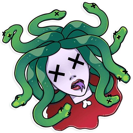 Sticker “Medusa-7”