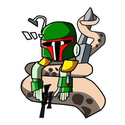 Sticker “Boba Fett-1”