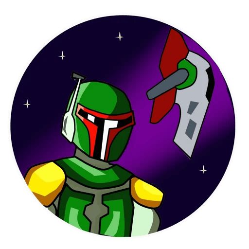 Sticker “Boba Fett-11”