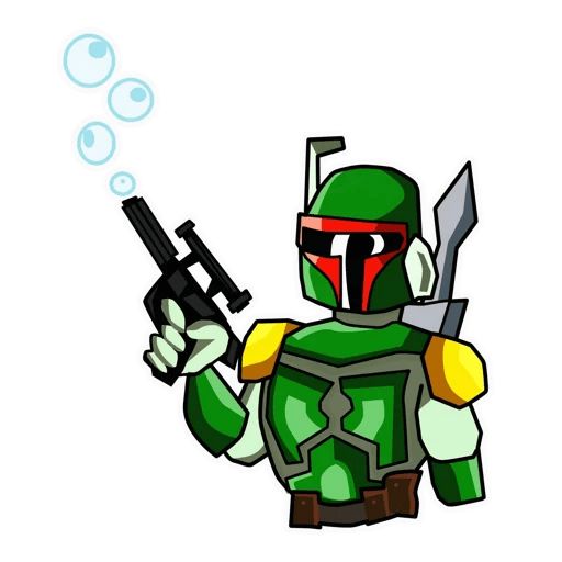 Sticker “Boba Fett-3”