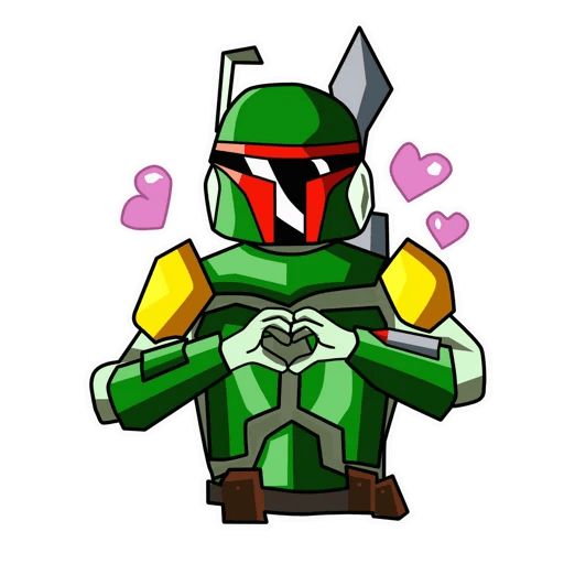 Sticker “Boba Fett-4”