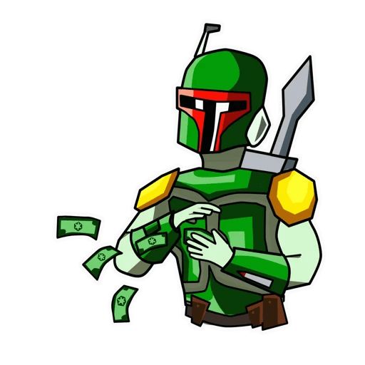 Sticker “Boba Fett-6”