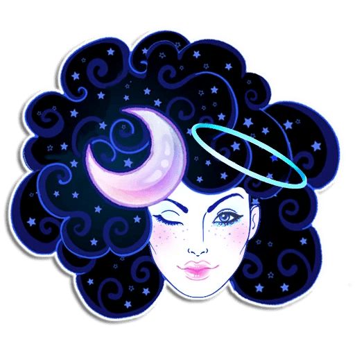 Sticker “Moon Goddess-1”