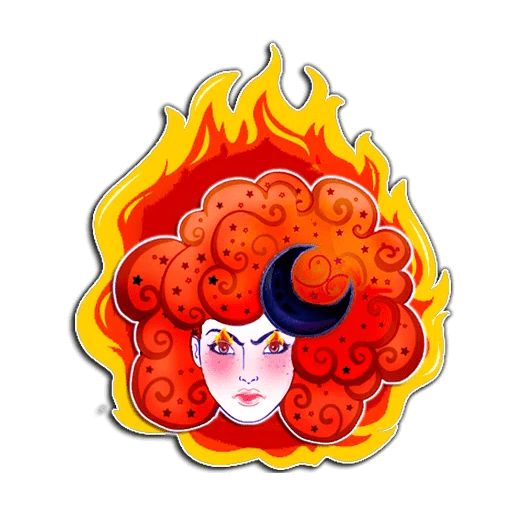 Sticker “Moon Goddess-10”