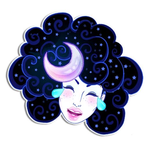 Sticker “Moon Goddess-11”