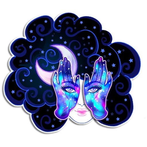 Sticker “Moon Goddess-4”