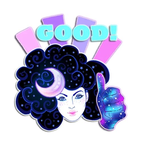 Sticker “Moon Goddess-6”