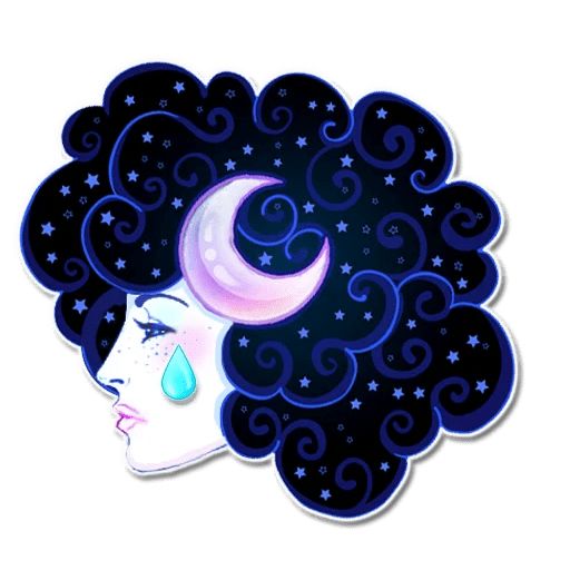 Sticker “Moon Goddess-8”