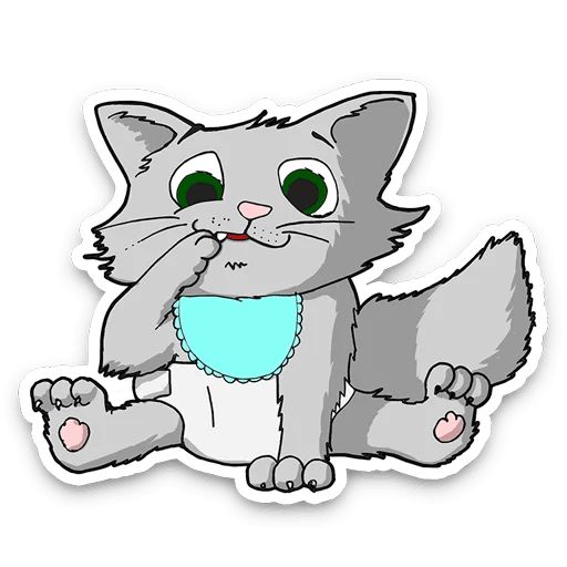 Sticker “Kid Cat-2”