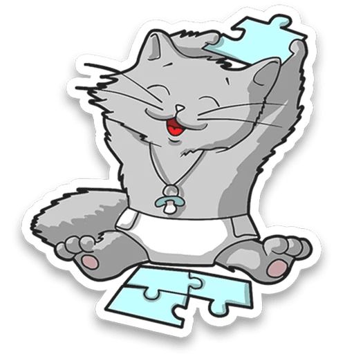 Sticker “Kid Cat-6”