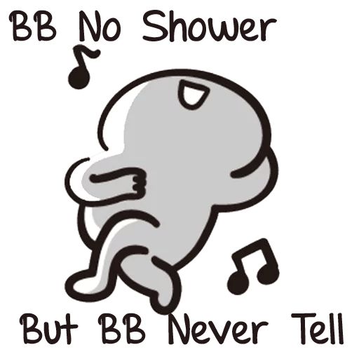Sticker “Bby Never Tell-3”