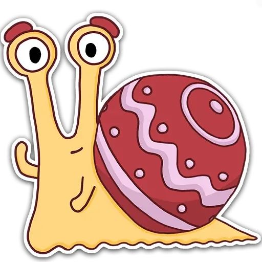 Sticker “Oscar The Snail-1”