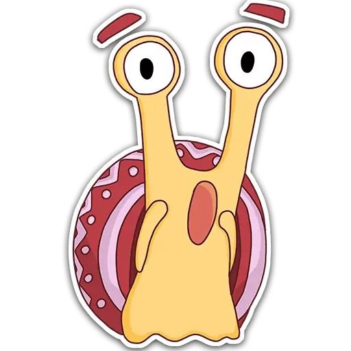 Sticker “Oscar The Snail-11”