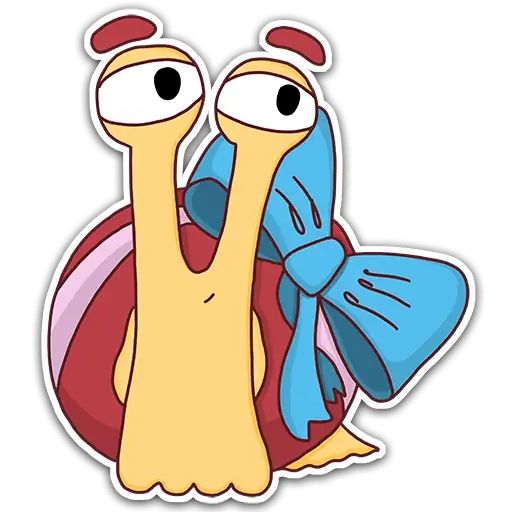 Sticker “Oscar The Snail-2”