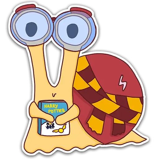 Sticker “Oscar The Snail-9”