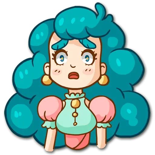 “Sweet” stickers set for Telegram