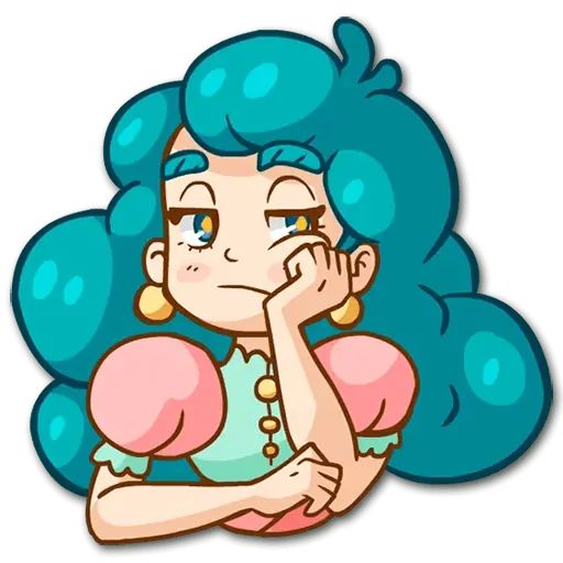 “Sweet” stickers set for Telegram