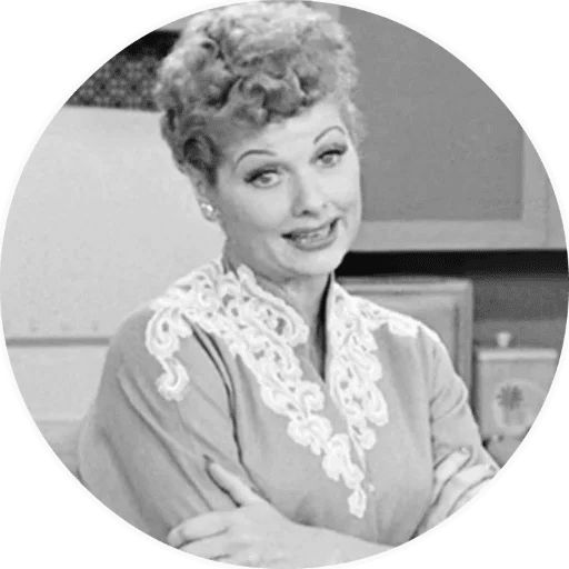 Sticker “I Love Lucy-10”