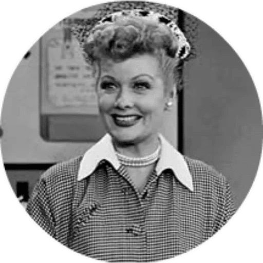 Sticker “I Love Lucy-4”