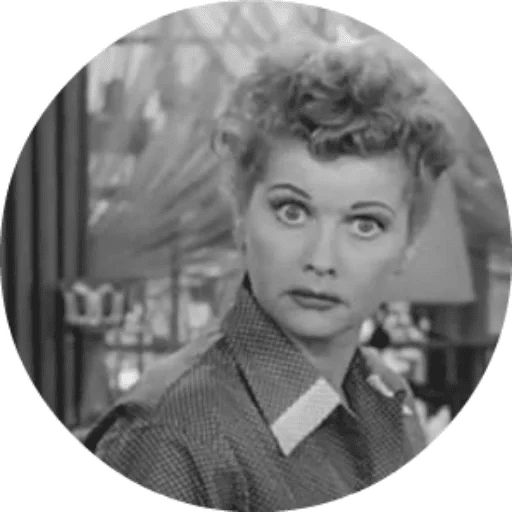 Sticker “I Love Lucy-5”