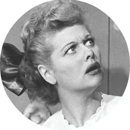 Sticker “I Love Lucy-8”