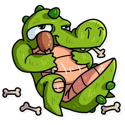 Sticker “Harold the Alligator-10”