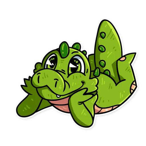 Sticker “Harold the Alligator-11”