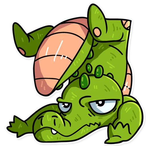 Sticker “Harold the Alligator-4”