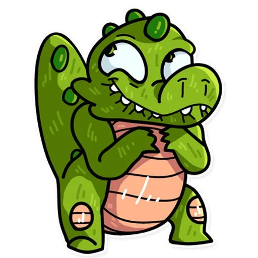 Sticker “Harold the Alligator-8”