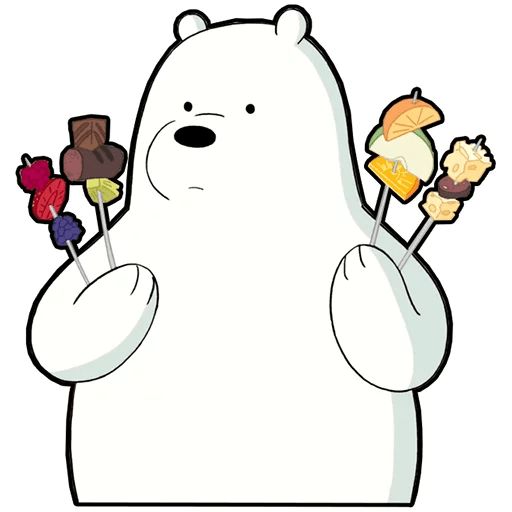 Sticker “We Bare Bears-3”