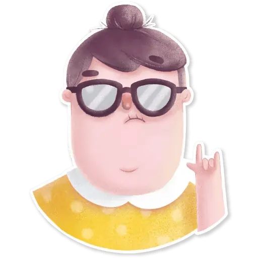 Sticker “Granny-10”