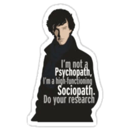 Sticker “Sherlock-4”
