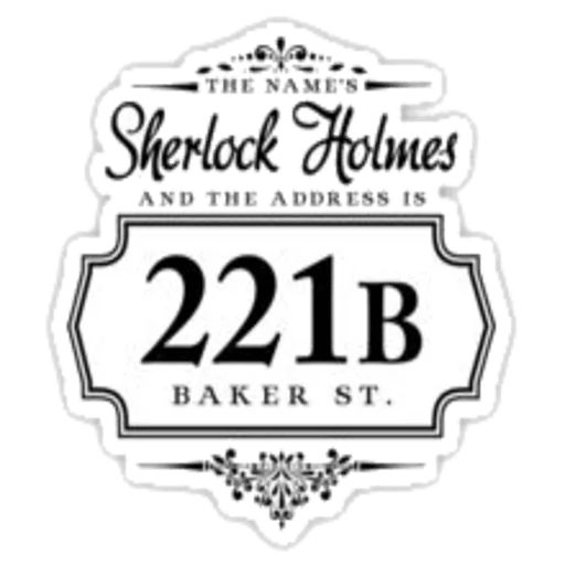 Sticker “Sherlock-7”