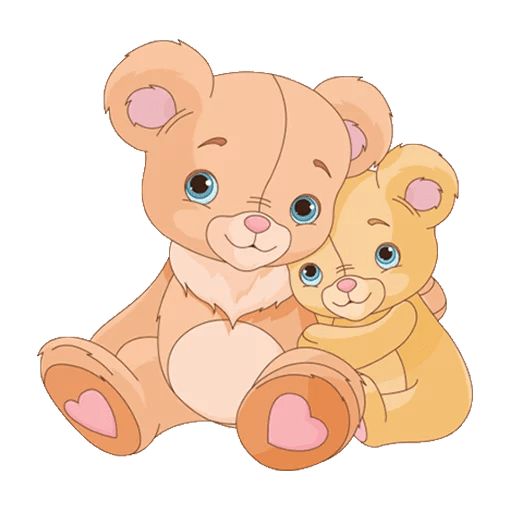 Sticker “Cute bears-9”