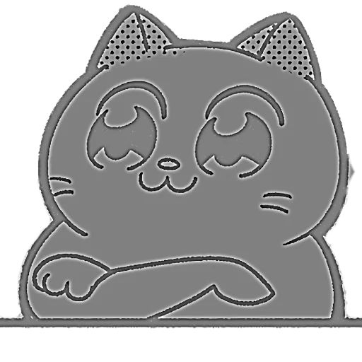 Sticker “Catting cat-3”