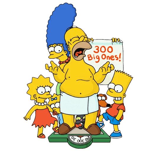 Sticker “The Simpsons-1”