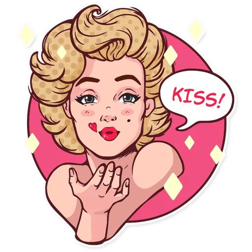 Sticker “Marilyn Monroe-2”