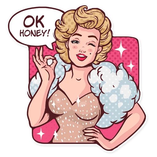 Sticker “Marilyn Monroe-6”