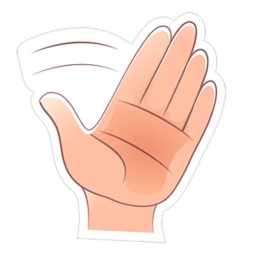 “Hands” stickers set for Telegram