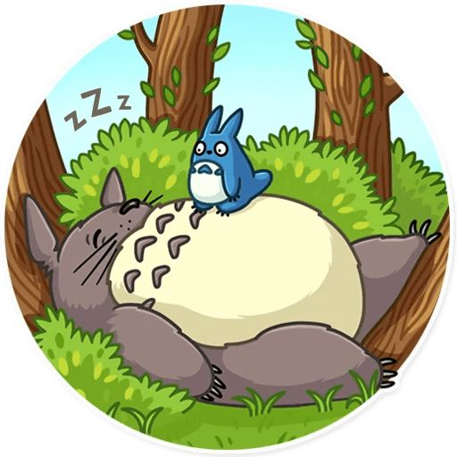 Sticker “Totoro-7”