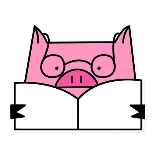 “German The Pig” stickers set for Telegram