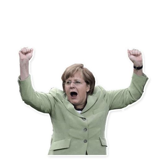 Sticker “Angela is so Merkel-3”