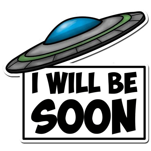 Sticker “Alien named Bob-6”