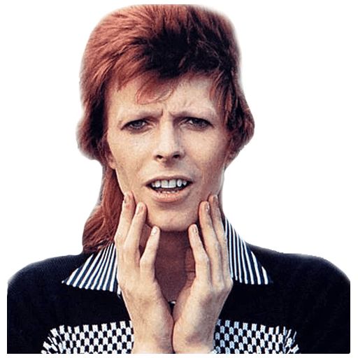 Sticker “David Bowie-8”