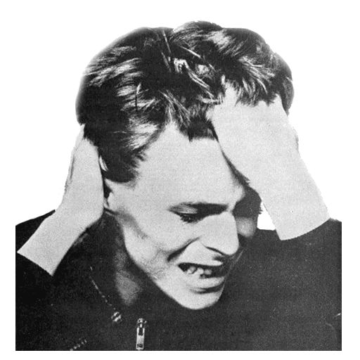 Sticker “David Bowie-9”