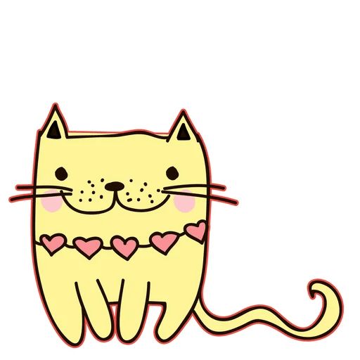 Sticker “Cats And Love-4”