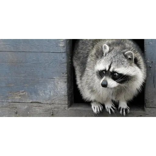 Sticker “Just Racoon-5”