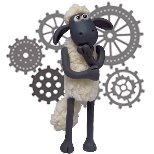 Sticker “Shaun the Sheep-9”