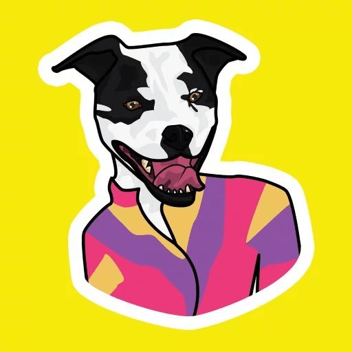 Sticker “Cute Dogs-4”