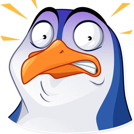 Sticker “Penguin Kevin-3”